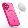 Tech-Protect Magmat Apple iPhone 16 hátlap tok, MagSafe, Blazing Pink, rózsaszín