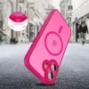 Tech-Protect Magmat Apple iPhone 16 hátlap tok, MagSafe, Blazing Pink, rózsaszín