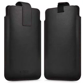   Tech-Protect SM65 univerzális telefon tok, 6-6,9col, fekete-piros