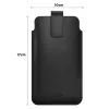 Tech-Protect SM65 univerzális telefon tok, 6-6,9col, fekete-piros