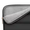 Tech-Protect Puffy univerzális laptop táska / tartó, ütéscsillapító habréteggel, plüss béléssel, 13-14col, fekete