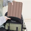 Tech-Protect Puffy univerzális laptop táska / tartó, ütéscsillapító habréteggel, plüss béléssel, 13-14col, mogyoróbarna