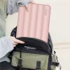 Tech-Protect Puffy univerzális laptop táska / tartó, ütéscsillapító habréteggel, plüss béléssel, 13-14col, rozéarany