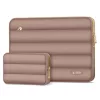 Tech-Protect Puffy univerzális laptop táska / tartó, ütéscsillapító habréteggel, plüss béléssel, 15-16col, mogyoróbarna