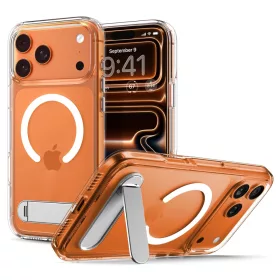  Spigen Ultra Hybrid S MagFit Apple iPhone 17 Pro Max tok, MagSafe, Clear White, átlátszó-fehér
