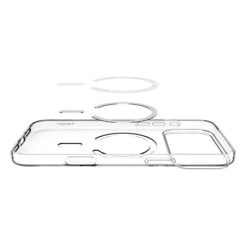 Spigen Crystal Flex Apple iPhone 17 Pro Max Crystal Clear tok, MagSafe, átlátszó