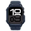 Spigen Rugged Armor Pro 2 Apple Watch 10-11 (42 mm) szíj / tok, Navy Blue, sötétkék