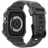Spigen Rugged Armor Pro 2 Apple Watch 10-11 (46 mm) szíj / tok, Dark Gray, sötétszürke