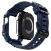 Spigen Rugged Armor Pro 2 Apple Watch 10-11 (46 mm) szíj / tok, Navy Blue, sötétkék