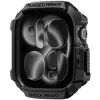 Spigen Rugged Armor 2 Apple Watch 10-11 (42 mm) tok, Matte Black, fekete