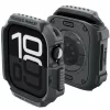 Spigen Rugged Armor 2 Apple Watch 10-11 (46 mm) tok, Dark Gray, sötétszürke