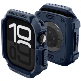   Spigen Rugged Armor 2 Apple Watch 10-11 (46 mm) tok, Navy Blue, sötétkék