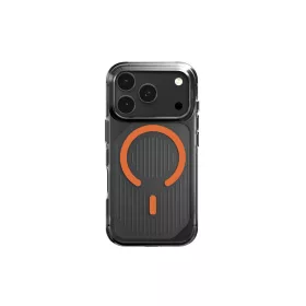   Uniq Combat Active Magclick Apple iPhone 17 Pro MagSafe tok, fekete-narancs
