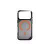 Uniq Combat Active Magclick Apple iPhone 17 Pro MagSafe tok, fekete-narancs