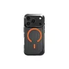 Uniq Combat Active Magclick Apple iPhone 17 Pro Max MagSafe tok, fekete-narancs