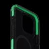 Uniq Combat Active Luminous Magclick Apple iPhone 16 Pro MagSafe tok, átlátszó-fehér (világítós)