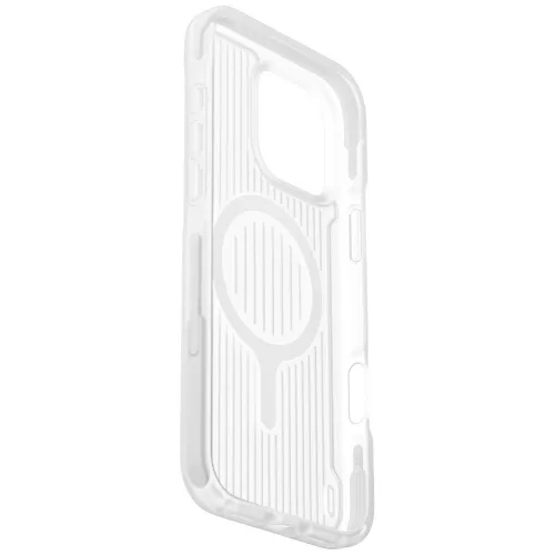 Uniq Combat Active Luminous Magclick Apple iPhone 16 Pro Max MagSafe tok, átlátszó-fehér (világítós)