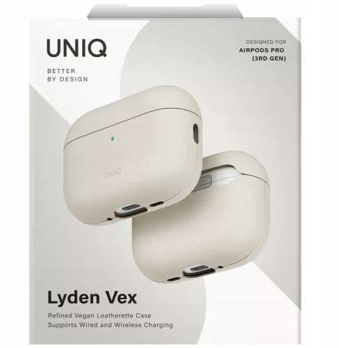 Uniq Lyden Vex Apple AirPods Pro 3 tok, bézs