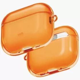 Uniq Glase Apple AirPods Pro 3 tok, rozéarany / narancs