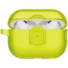 Uniq Glase Pro Apple AirPods Pro 3 tok karabinerrel, sárga