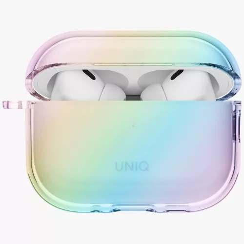 Uniq Iridescia Apple AirPods Pro 3 tok karabinerrel, színes