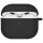 Uniq Iridescia Apple AirPods 4 tok karabinerrel, fülakasztóval, fekete