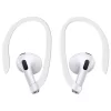 Uniq Iridescia Apple AirPods 4 tok karabinerrel, fülakasztóval, kék