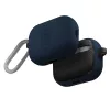 Uniq Clyde Apple AirPods Pro 2 tok karabinerrel, kék-szürke