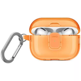 Uniq Glase Pro Apple AirPods Pro 2 tok karabinerrel, narancs