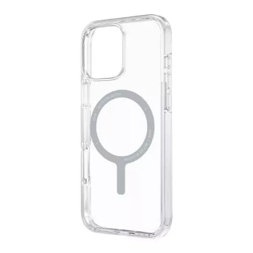 Uniq Clario Magclick Apple iPhone 16 Pro Max MagSafe tok, átlátszó