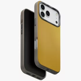   Uniq Lyden DS Magclick Apple iPhone 17 Pro MagSafe tok, sárga-szürke