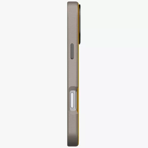 Uniq Lyden DS Magclick Apple iPhone 17 Pro MagSafe tok, sárga-szürke