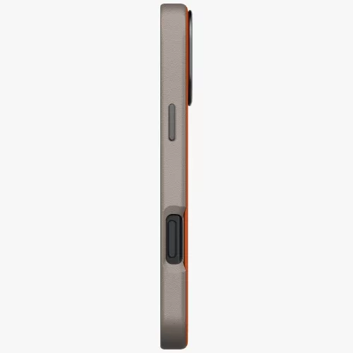 Uniq Lyden DS Magclick Apple iPhone 17 Pro MagSafe tok, narancs-szürke