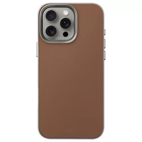 Uniq Lyden DS Magclick Apple iPhone 16 Pro Max MagSafe tok, barna-szürke