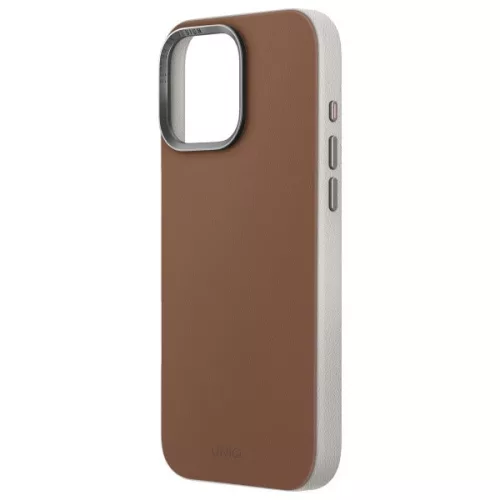 Uniq Lyden DS Magclick Apple iPhone 16 Pro Max MagSafe tok, barna-szürke