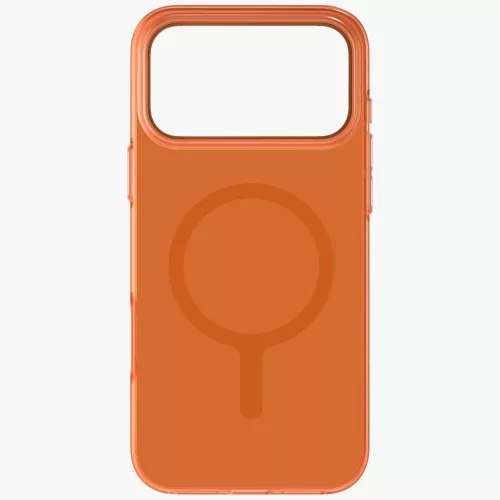 Uniq Clario Magclick Apple iPhone 17 Pro Max MagSafe tok, narancs