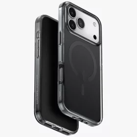 Uniq Clario Magclick Apple iPhone 17 Pro MagSafe tok, fekete