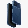 Uniq Clario Magclick Apple iPhone 17 Pro MagSafe tok, kék