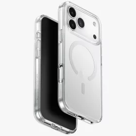   Uniq Clario Magclick Apple iPhone 17 Pro MagSafe tok, átlátszó