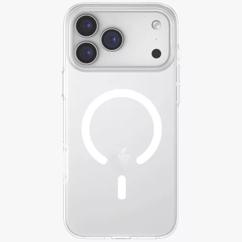 Uniq Clario Magclick Apple iPhone 17 Pro MagSafe tok, átlátszó