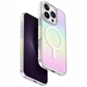   Uniq Hybrid Iridescia iPhone 16 Pro Max Magsafe tok, színes (holographic)