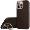 Uniq Keva Magclick Apple iPhone 16 Pro MagSafe Aramid tok kitámasztóval, barna