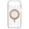 Uniq Swivix Apple iPhone Air (2025) tok 360 fokban állítható kitámasztóval, átlátszó-arany