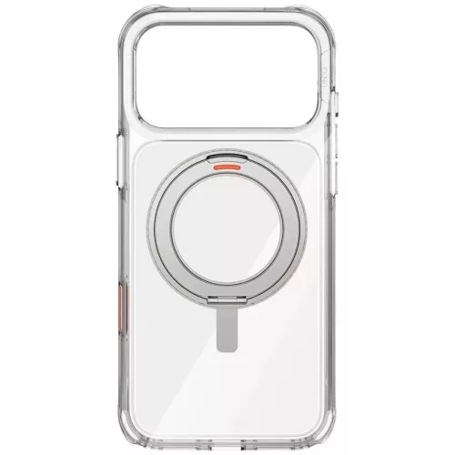 Uniq Swivix Apple iPhone 17 Pro tok 360 fokban állítható kitámasztóval, átlátszó