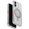 Uniq Swivix Apple iPhone 17 tok 360 fokban állítható kitámasztóval, átlátszó