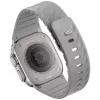 Uniq Fluo Apple Watch 40/41/42/44/45/46/49mm mágneses szíj, szürke