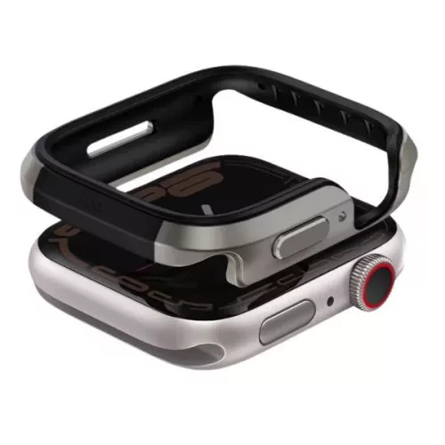 Uniq Valencia Apple Watch 11/ Watch 10 46mm műanyag tok, szürke