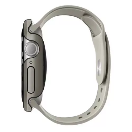 Uniq Valencia Apple Watch 11/ Watch 10 46mm műanyag tok, szürke