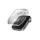 Uniq Garde Apple Watch 11/ Watch 10 46mm műanyag tok, kijelzővédő felülettel, átlátszó