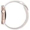 Uniq Voute Apple Watch 11 / Watch 10 46mm műanyag tok, kijelzővédő felülettel, rozéarany